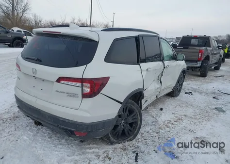 2021 Honda Pilot Awd Black Edition from USA, damaged, VIN 5FNYF6H71MB041976